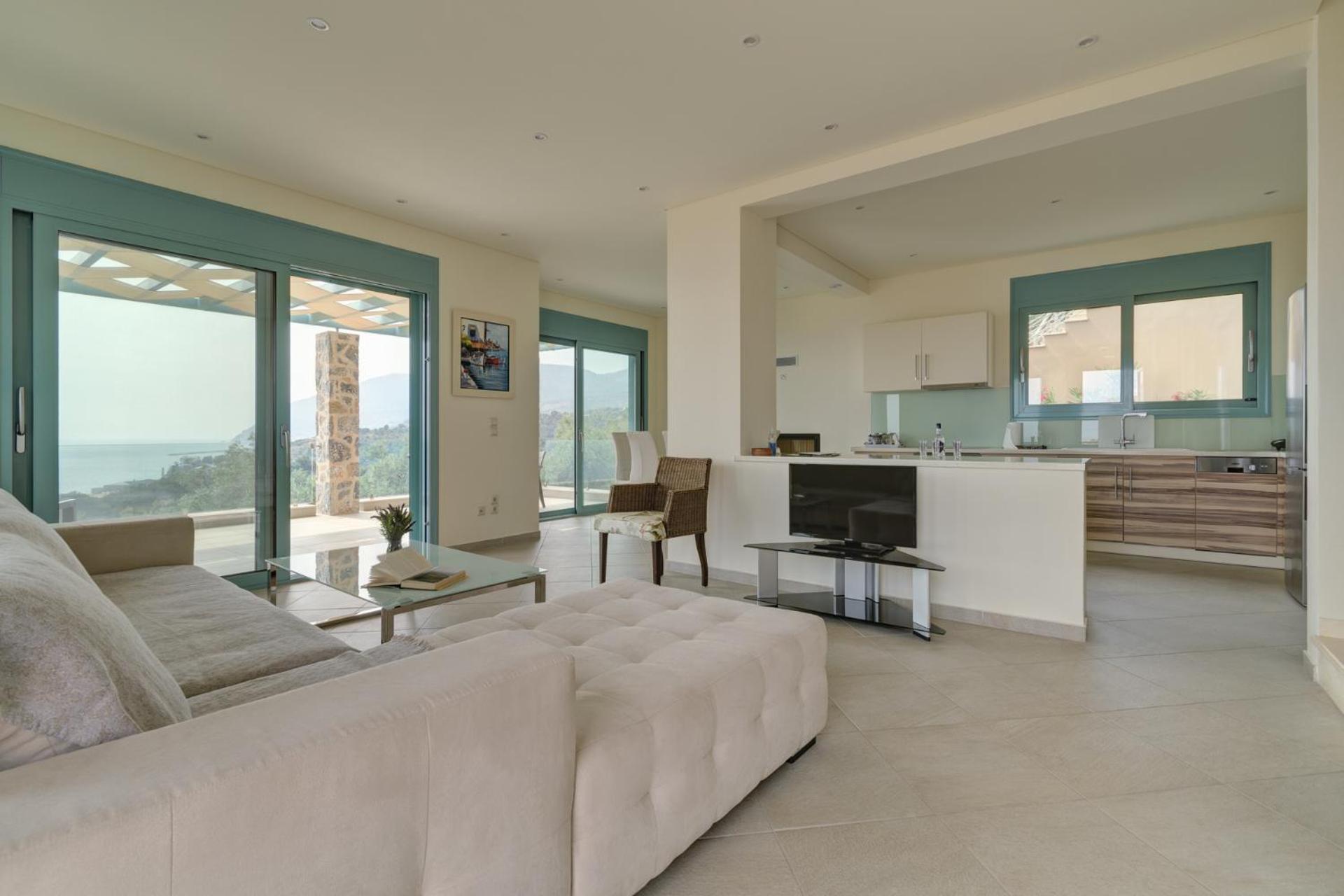 Ouzo Panoramic Houses 1, With Private Pool Plomari 外观 照片