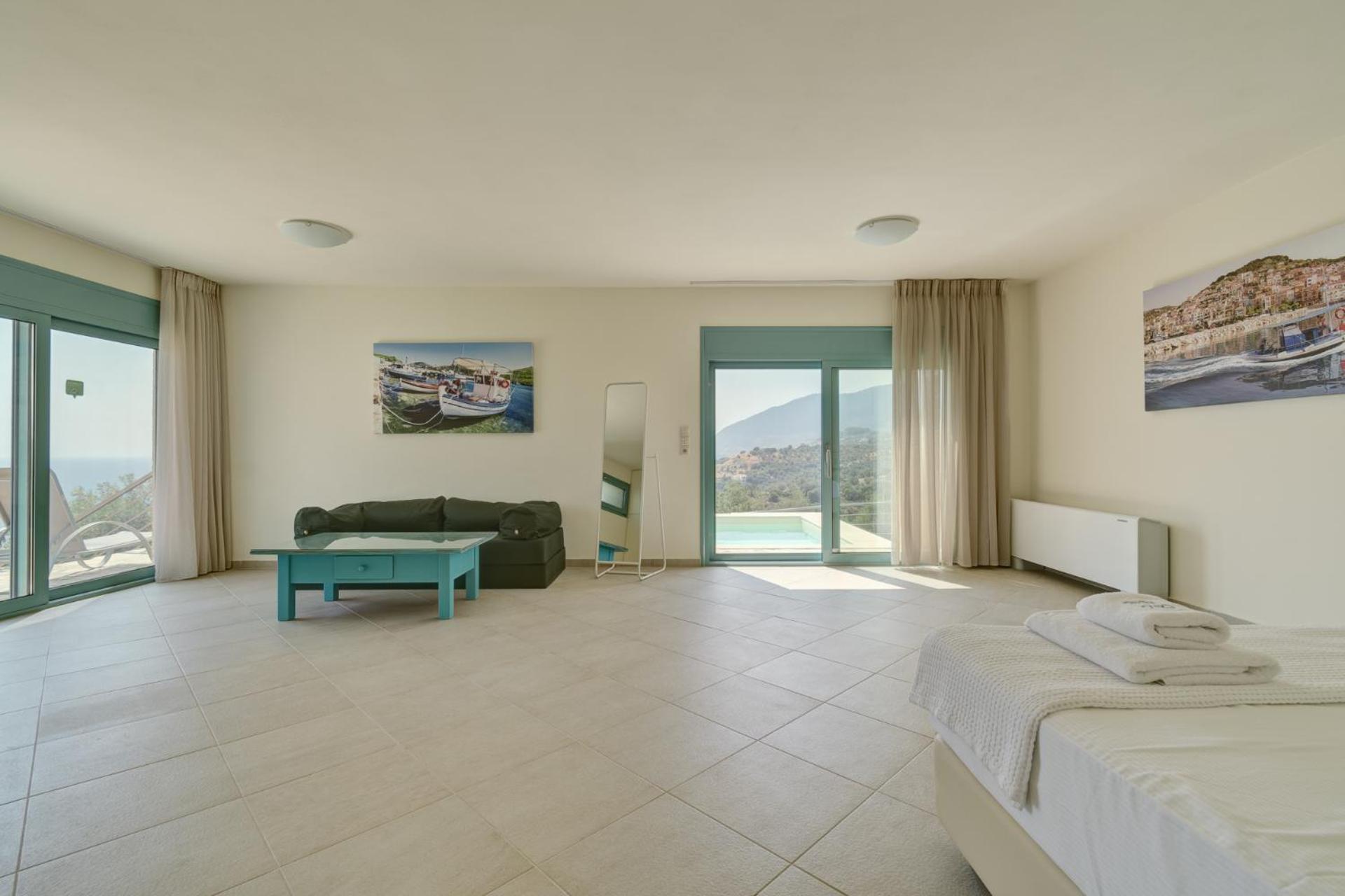 Ouzo Panoramic Houses 1, With Private Pool Plomari 客房 照片